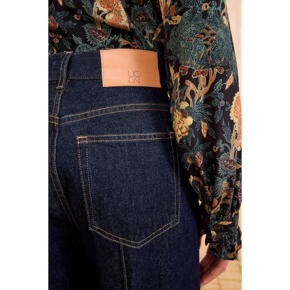 NEW ULLA JOHNSON genevieve wide leg jean in tigris - Picture 4 of 4